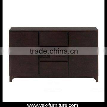TV-083 Birch Wood Veneer Cupboard For Wholesale