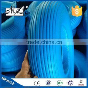 Qingdao High Quality Solid pu Tyre for Wheel Barrow 16x4.00-8 photo-3