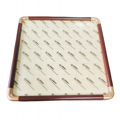 30*30 cm Square Xuan Paper Painting Hardcard Border Protection Rounded Corners Rosewood Wooden Frame photo-4