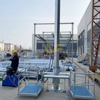 High Efficiency Cattle Slaughter Machine Beef Abattoir Equipment Slaughterhouse Hydraulic Cow Skinning Device photo-5