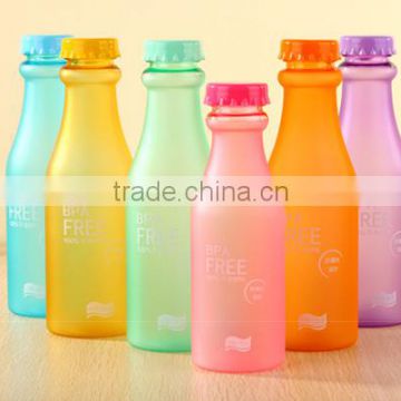 BPA free plastic sports water bottle