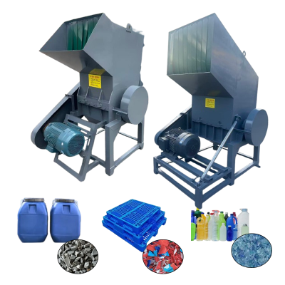 PC-800 Plastic Crusher for PET Bottle and Plastic Scrap Waste Processing