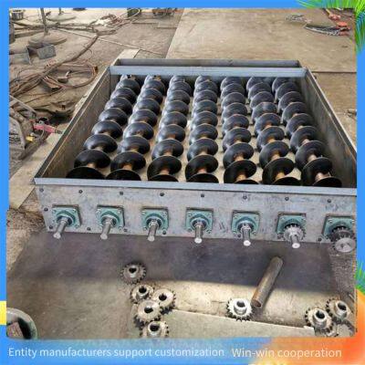 7-meter Screw Conveyor, Peanut Cake Crushing Auger Feeder, 219 Carbon Steel Pipe Cement Ash Feeder photo-5