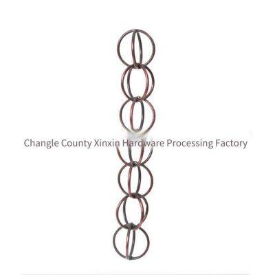 Metal Rain Chains for Villa Corridors for Drainage, Eaves Drainage Chains, Japanese-style Rain Guide Chains photo-5