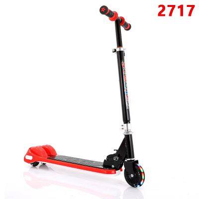 Children's Scooters Children's 3-wheel Music Glowing Folding Toys, Outdoor Sliding Sports, Boys and Girls Kids Kick