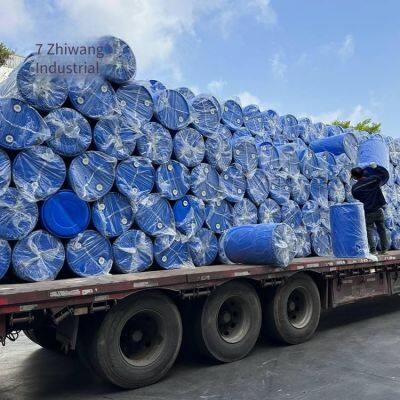 Gejiu 200l Diesel Packaging Blue Chemical Barrel, Thickened, Acid and Alkali Corrosion-resistant, Blue Lightproof Plastic Tank, Large Blue Barrel photo-5