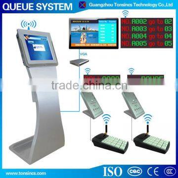 Guangzhou Tonsincs Government/Bank 17" Touch All-in-one Computerized Queue System