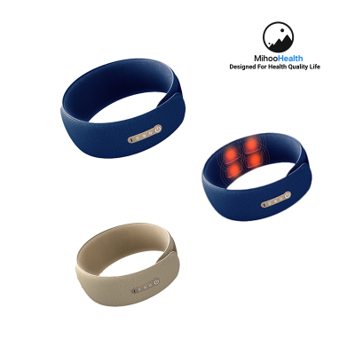 Rechargeable Waist Massage Belt With Airbag Compression and Heating MH-BY43