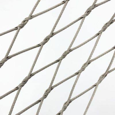 Stainless Steel Cable Mesh for Zoo and Wildlife Park Safety Barriers