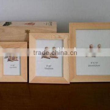 Delicate picture frame new design high-grade wooden photo frame