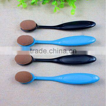 New Arrival Toothbrush Style oval makeup brush Set