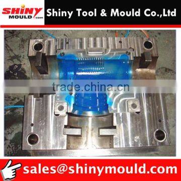 Plastic injection PVC reducer tee pipe fitting mould