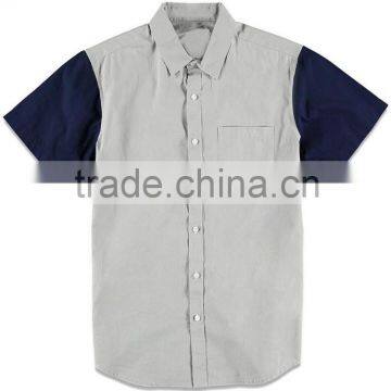 T Shirts Stripes Designs Contrast Sleeve Collared Mens Polo Shirt photo-5