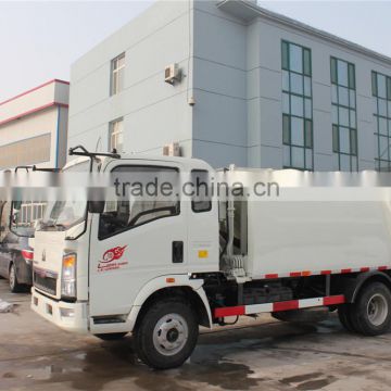 2015 new style hot sale JHL5080ZYS 5.5CBM 371hp Compressed garbage truck dimensions for sale made in china