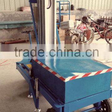 6m Single Mast Aluminum Alloy Hydraulic Boom Lift photo-3