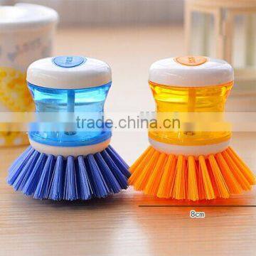 High Quality Pan Brush, Dish Brush With Soap Dispenser photo-2