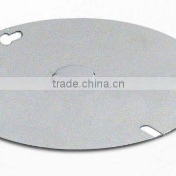 4"Round steel cover(metal outlet box cover)