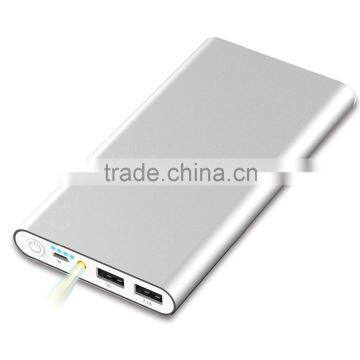 hot sell promotional power bank 10000mah for all mobile phones