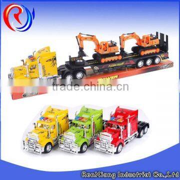 Hot selling! Friction Trailer toy logging trucks