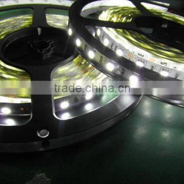 flexible black pcb smd led strip/ 5m/roll flexible 12v led strips 5050