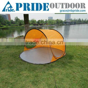 Curved Design 3- 4 People Beach Shade Tents Wind Proof Pop Open Beach Ttent Pop Up                        
                                                Quality Choice