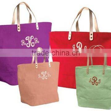eco-friendly embroidery jute handbag for women