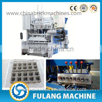 FL10-15 egg laying hollow brick making machine ,concrete molds