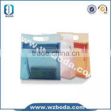 Professional transparent plastic zipper bag with CE certificate