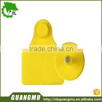 plastic large animal cow ear tag for laser printing