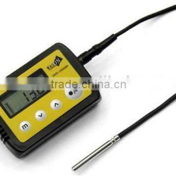 Single probe temperature data logger