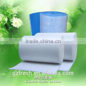 FRS-30 blue white coarse filter media air filter for spray booth served in roll or pad