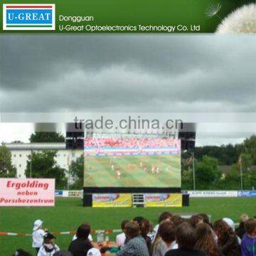 China alibaba sports video commercial advertising club led display screen indoor