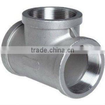 High Quality Stainless Steel Screwed Tee Joint