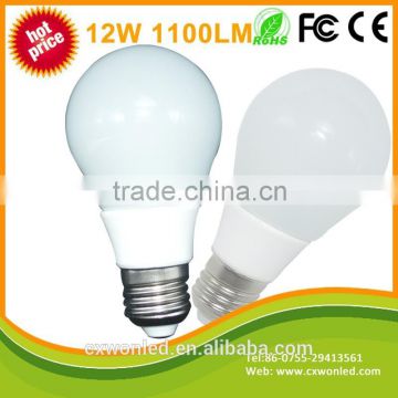 1100LM E27 LED Bulb 12W, Wholesale China LED Bulb Making, 12 Watt LED Bulb