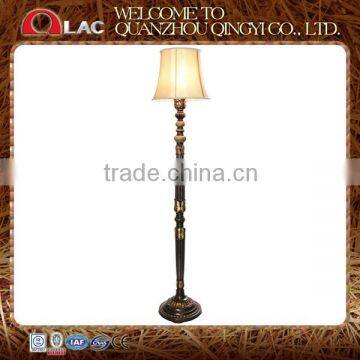 CE UL approved black downlight antique resin decorative vintage floor lamp