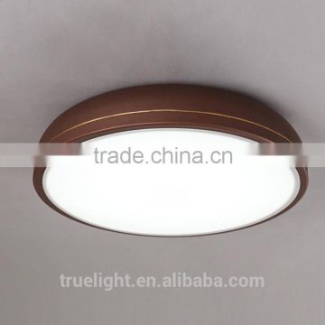 dark bown ceiling lamp modern round light with iron and acrylic china supplier