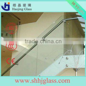 factory supply tempered laminated glass price/green laminated glass