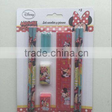 9pcs Mickey Back to School Stationery Set