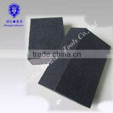 OEM China trapezoid abrasive sanding sponge,/sanding block