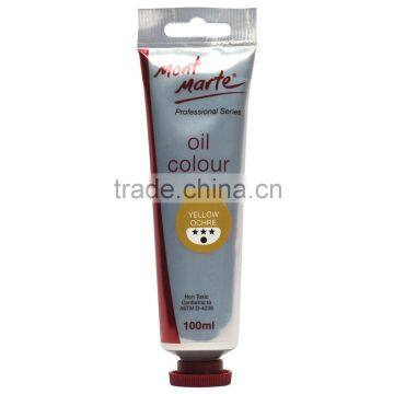 Mont Marte Oil Paint 100mls - Yellow Ochre