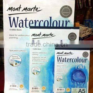 Mont Marte Watercolour Pad German Paper A3 180gsm 15 Sheet photo-3