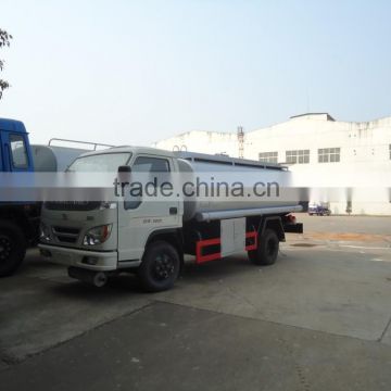 5500 liter oil tank truck, 5500 liter fuel tank truck, 5.5 m3 refueling tank truck.