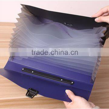 PP stationery expanding file folder 13 pockets