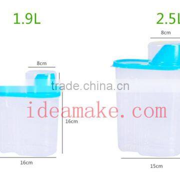 2015 New Product Food Grade Plastic Airtight Food Container Set photo-2