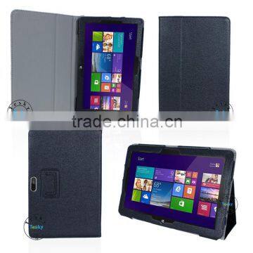 For Dell Venue 11 Pro Case , Black Tablet Case For Dell Venue 11 Pro Case Cover , PU Flip Leather Tablet Cover Case