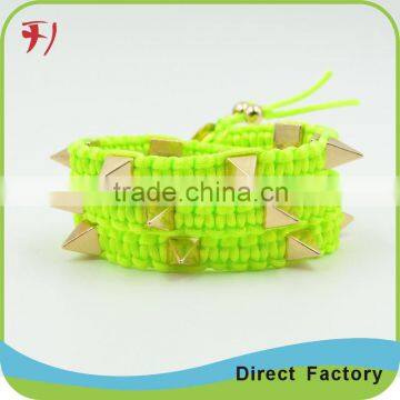 Cotton custom wholesale friendship bracelet