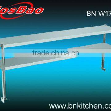 Stainless steel wall mount kitchen shelf