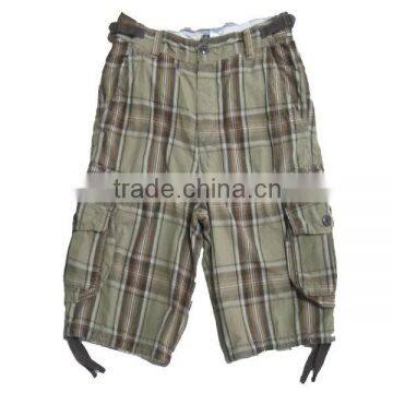 2013 new cotton mens stylish cargo shorts with 6 pocket cargo shorts for men