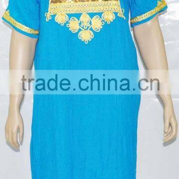 C117 african women cotton dress 2015