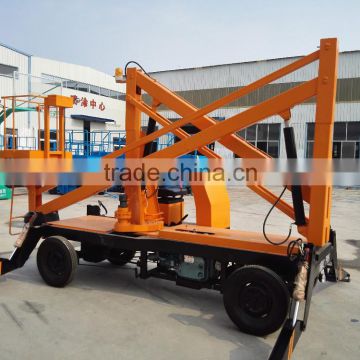 Cheap CE small hydraulic boom lifts one man lift